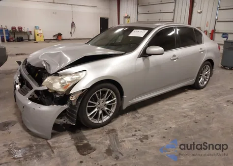 2008 Infiniti G35X из США, поврежденный, VIN JNKBV61F28M271872